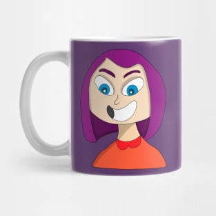 Girl with contagious smile Mug